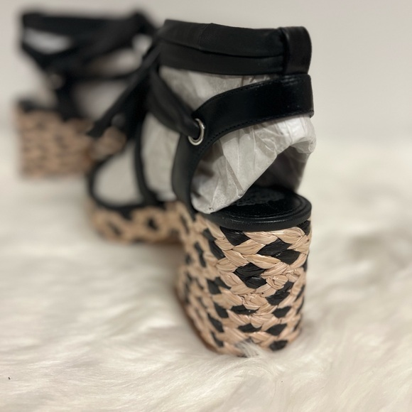 Vince Camuto Roreka Strappy Espadrille High Heel Platform Sandals Size 7.5 NWOB - Picture 7 of 10